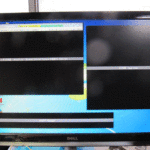 デスクトップ上にウィンドウ画面数枚